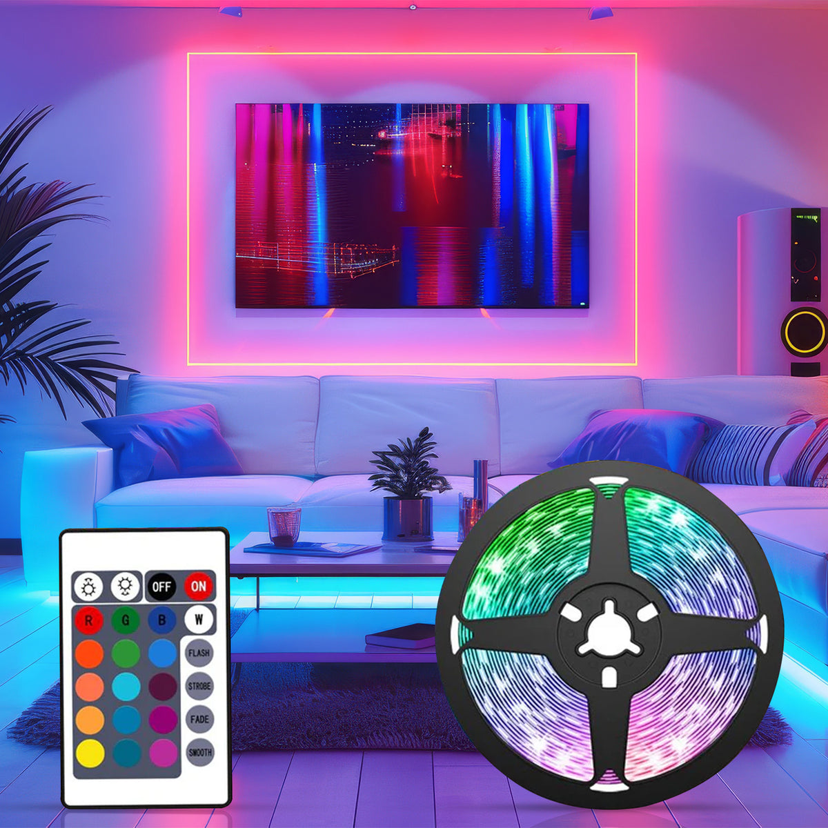 RGB LED STRIP LIGHT (5Meter) – Dashab