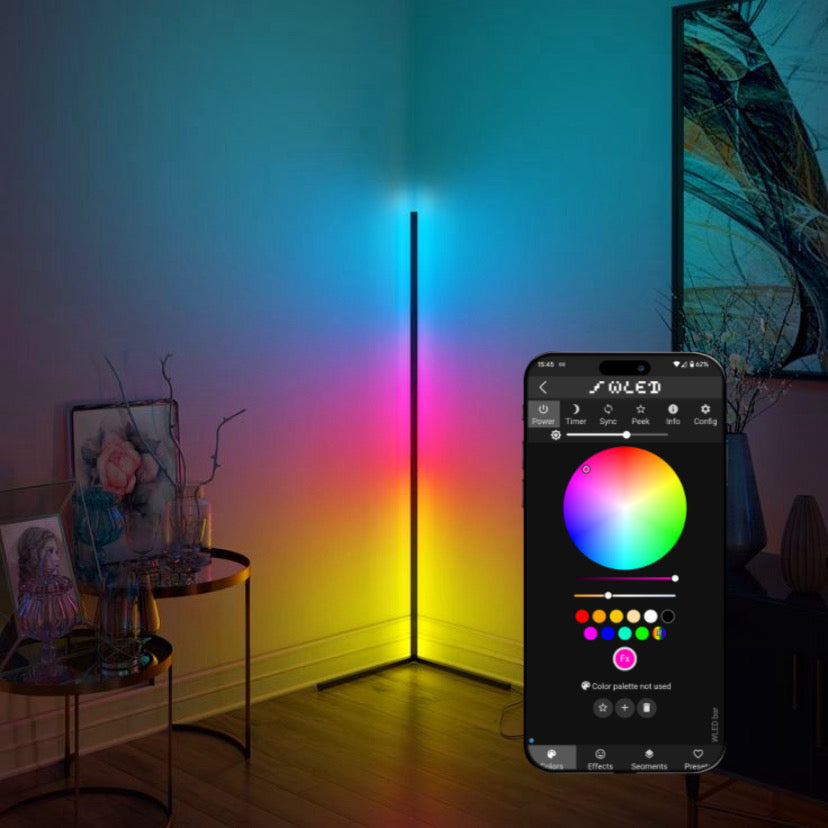 ARGB Corner Floor Lamp (App controlled)