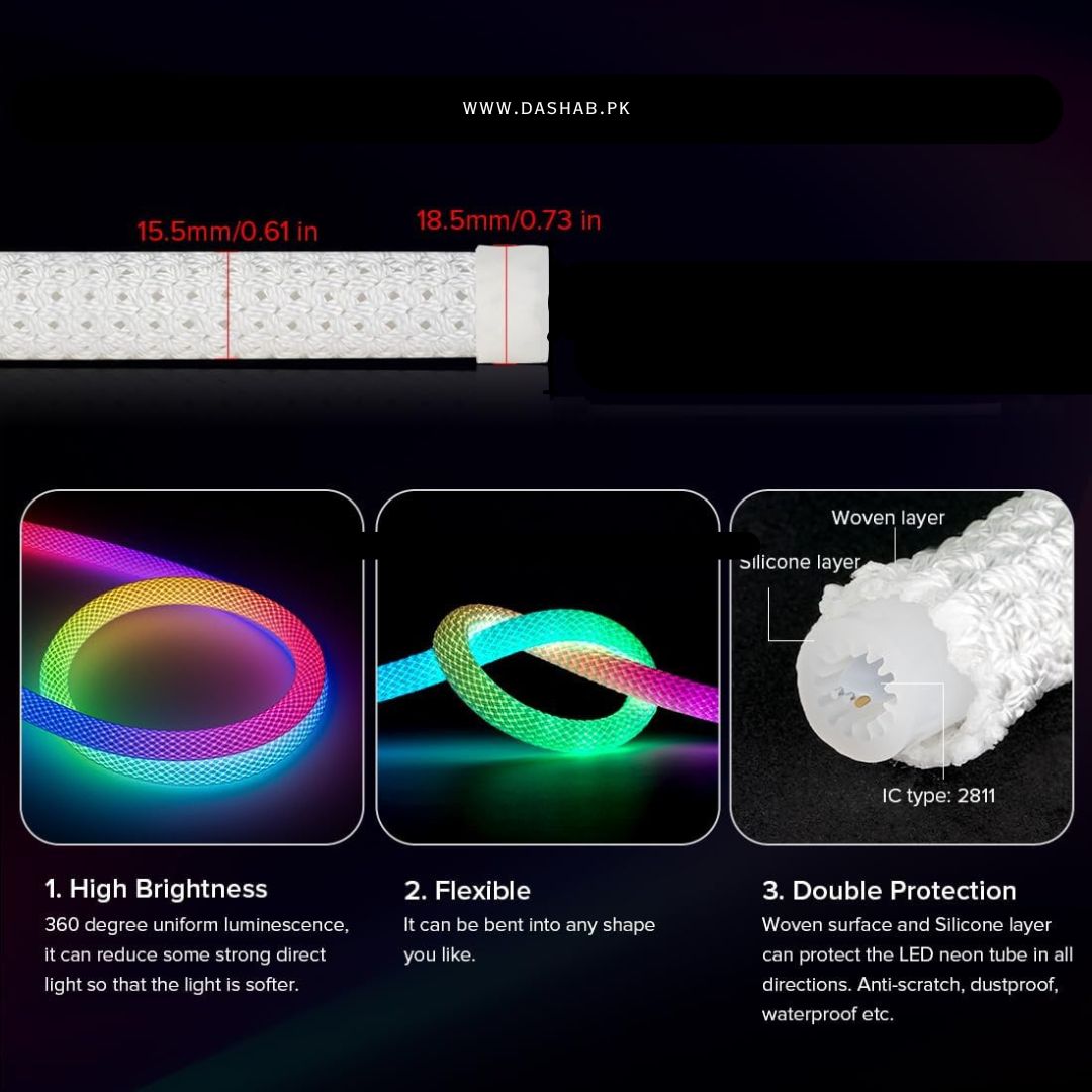 RGB NYLON ROPE LIGHT (Dynamic lighting)