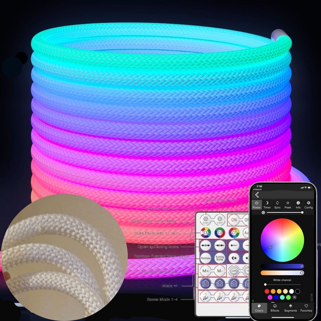 RGB NYLON ROPE LIGHT (Dynamic lighting) – Dashab