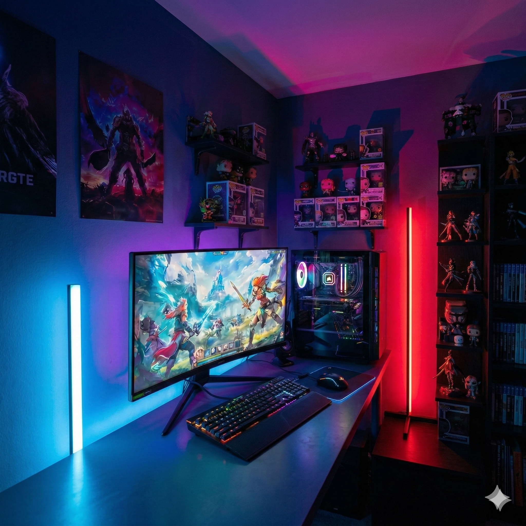 BUNDLE CORNER LAMP (PACK OF 2)